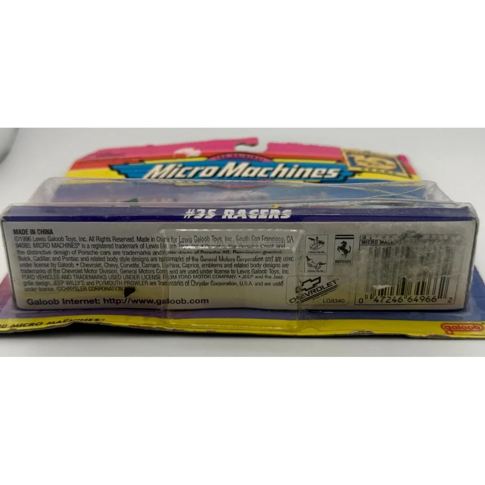 Vintage 1997 Galoob Micro Machines #35 Racers 10th Anniversary Set NIP